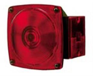 Picture of Peterson Mfg 5515R Turn Signal-Parking-Side Marker Light Lens&#44; Red
