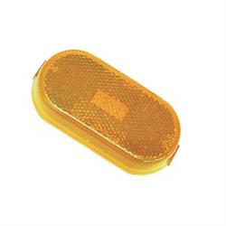 V128A Oval Clearance Light, Amber