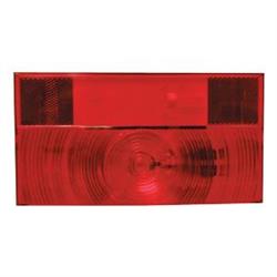 Stop Turn Tail Light Incandescent Bulb Rectangular Red 8916 Length x 458 Width