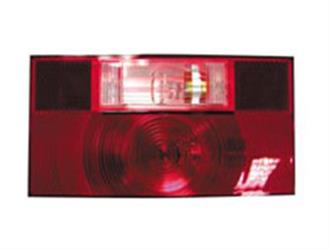 Replacement Lens For Peterson Trailer Light Part Number 25912 Red Single With BackUp Light