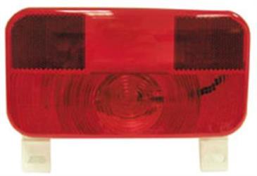 Peterson Mfg V2592325 Stop44; Turn & Tail Light Lens44; Red