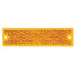 V487A Rectangular Reflector, Amber