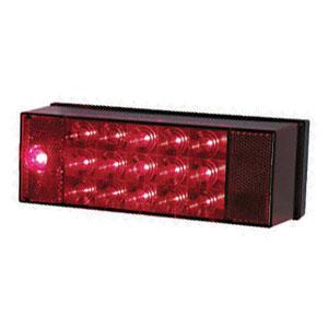 Peterson Mfg V856L Trailer Light - Red - Rectangular