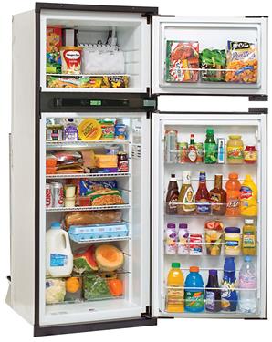 Picture of NORCOLD NXA841R Dual Compartment 2 Door Refrigerator With Freezer&#44; Black