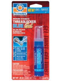 24010 Medium Strength Threadlocker Blue Gel