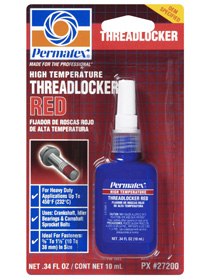 27200 High Strength Threadlocker Red