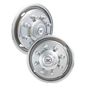 GDG01 16 in. Dually Wheel Simulators- Chrome