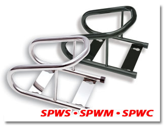 SPWM Motorcycle Wheel Chock - 6 Lbs.