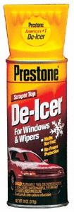 AS242 Glass Cleaner With Ice Scraper - 11 Oz.