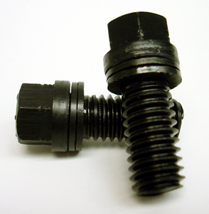 66752 Exhaust Header Bolt- Steel - Black