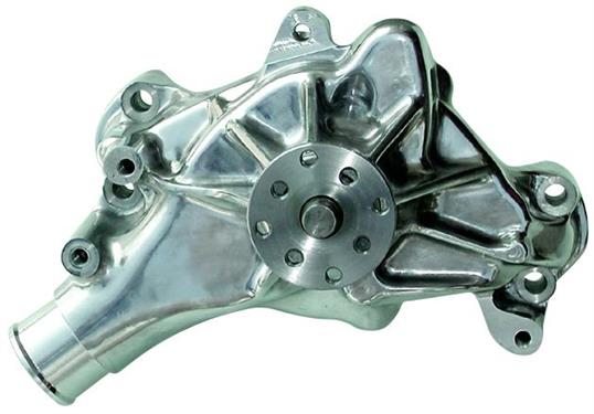 67264 Water Pump - Aluminium, Polished