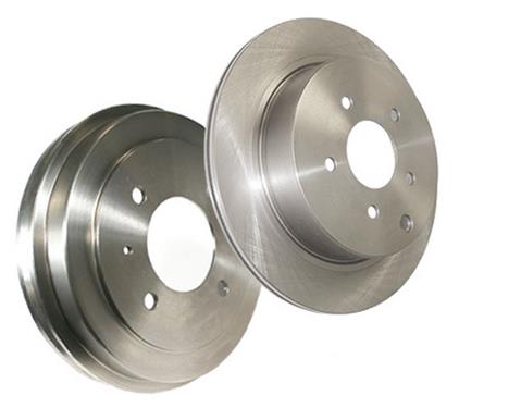 BRAKE ROTORS Silver ECoated Double Ground Alloy Single