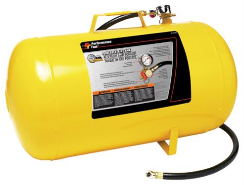 W10005 Portable Air Tank, Yellow