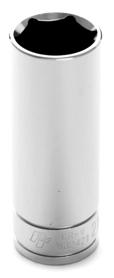 W32421 0.5 In. Drive 21 mm. 6 Point Deep Well Socket