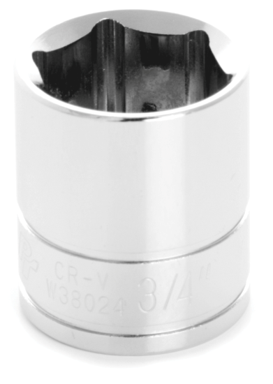 Picture of Perform Tool W38024 0.38 In. Drive 0.75 In. 6 Point Socket
