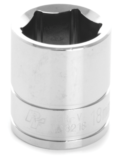 W38218 0.38 In. Drive 18 mm. 6 Point Socket