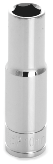 W38410 0.38 In. Drive 10 mm. 6 Point Deep Well Socket
