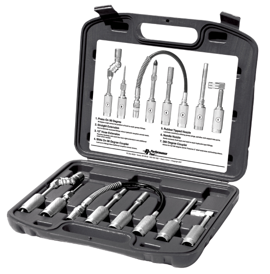 W50049 Cordless Grease Gun Access