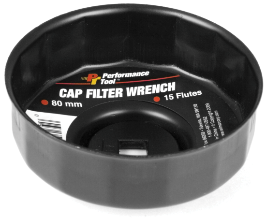 W54111 Filter Cap Wrench 80 mm., 15 Fl