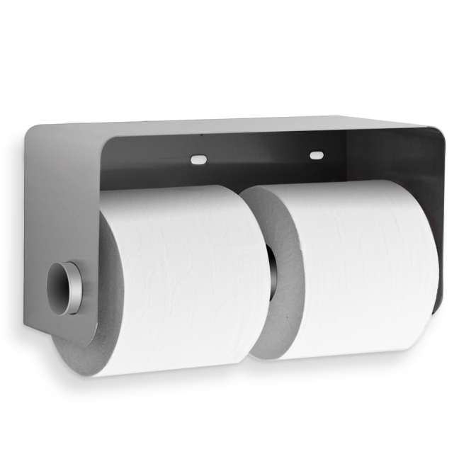 Picture of AJW US889 Dual Security Toilet Tissue Dispenser&#44; Exposed Mounting - Non-Controlled