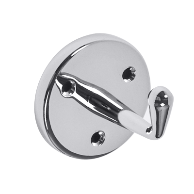 Picture of AJW UB17 Chrome Coat Hook With Exposed Mounting