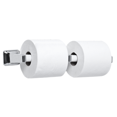 Picture of AJW UC42 Dual Bright Zamac Toilet Tissue Dispenser - Non-Controlled