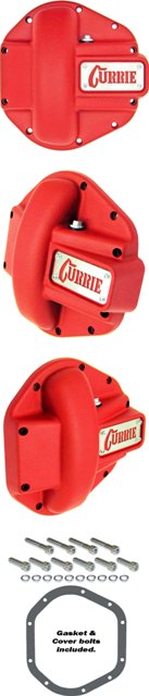 Rock Jock  44-1005CTR Rockjock 44 Iron Differential Cover - Textured Red