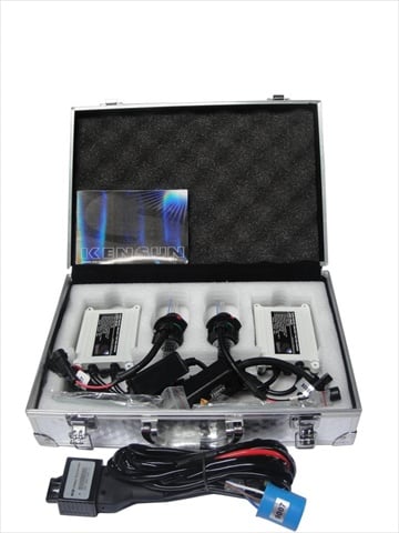 HID Xenon Lo-Hi Halogen 4300K 35W AC Slim Kit- Bright White Yellow Tinge