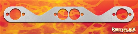 REM2004 Exhaust Gaskets for Small Block Chevy Round Port