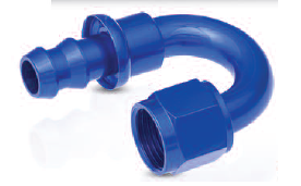 2180061 Push Loc Hose End - Blue