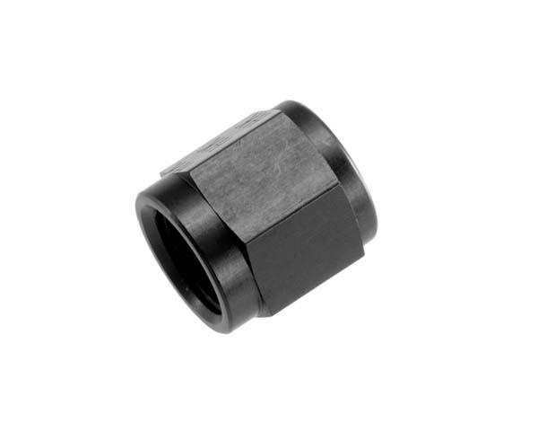 -06 AN/JIC ALUMINUM TUBE NUT 9/16" X 18 - BLACK - 2/PKG