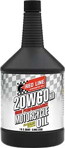 RED12604 20W60 Motorcycle Oil - 1 qt.
