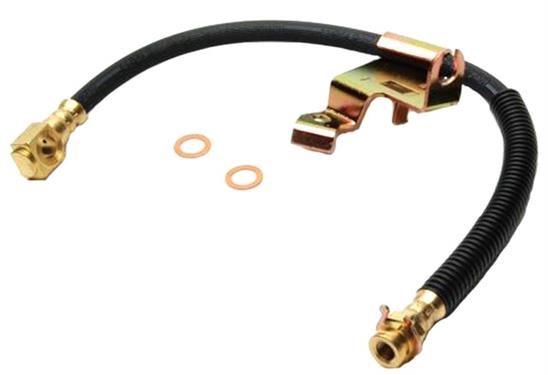 BH381382 Professional Grade Brake Hydraulic Hose - 18.75 In. Black