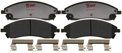 BRAKE PADS OE Replacement Hybrid Technology With Hardware