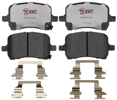 BRAKE PADS OEM OE Replacement Hybrid Technology Includes Mounting Hardware