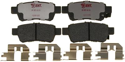 EHT1088H Ceramic Brake Pad Set With Hardware - 2005-2010 Honda Odyssey