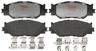 Picture of RM Brakes EHT1178H Ceramic Brake Pad Set With Hardware - 2006-2008 Lexus Is250