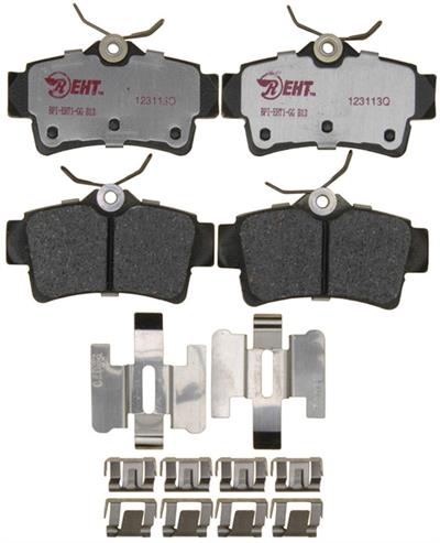 BRAKE PADS OEM OE Replacement Hybrid Technology Includes Mounting Hardware