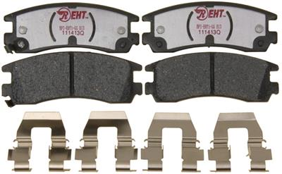BRAKE PADS OEM OE Replacement Hybrid Technology Includes Mounting Hardware