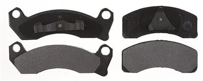 RM Brakes PGD431M Semi Metallic Disc Brake Pad Set - Professional Grade