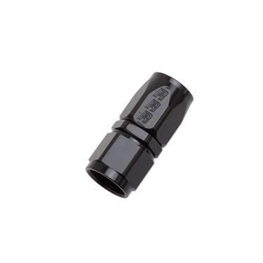 Russell-Edel 610015 Black Full Flow Straight Hose End Fitting