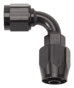 Russell-Edel 610165 Black Full Flow 90 Degree Hose End Fitting