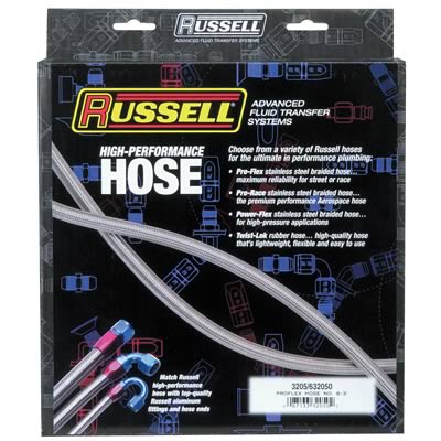 Russell-Edel 632050 Braided Hose- 3 Ft.