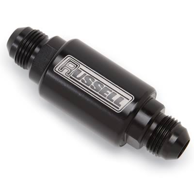 Russell-Edel 650133 Competition Fuel Filter- Black