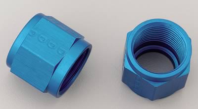 Russell-Edel 660580 Tube End Fitting Nut, Blue