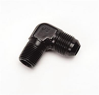 Russell-Edel 660823 90 Deg. Adapter Fitting- Black