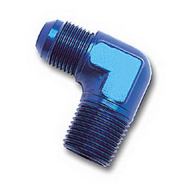 Russell-Edel 660840 90 Deg. Adapter Fitting 0.37 In., Blue