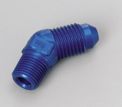 Russell-Edel 660940 45 Deg. Adapter Fitting 0.12 In., Blue