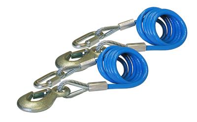 643 68 In. Trailer Safety Cable, 1 Pair