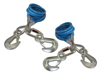 6432 68 In. Trailer Safety Cable- 1 Pair